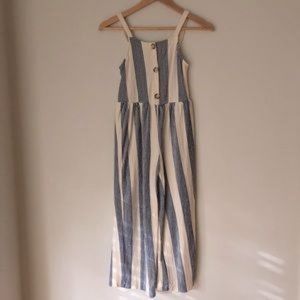 Zara | Kids Striped Jumpsuit size 10